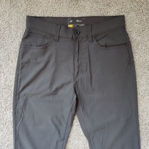 Eddie Bauer men's grey Travex athletic hiking pant